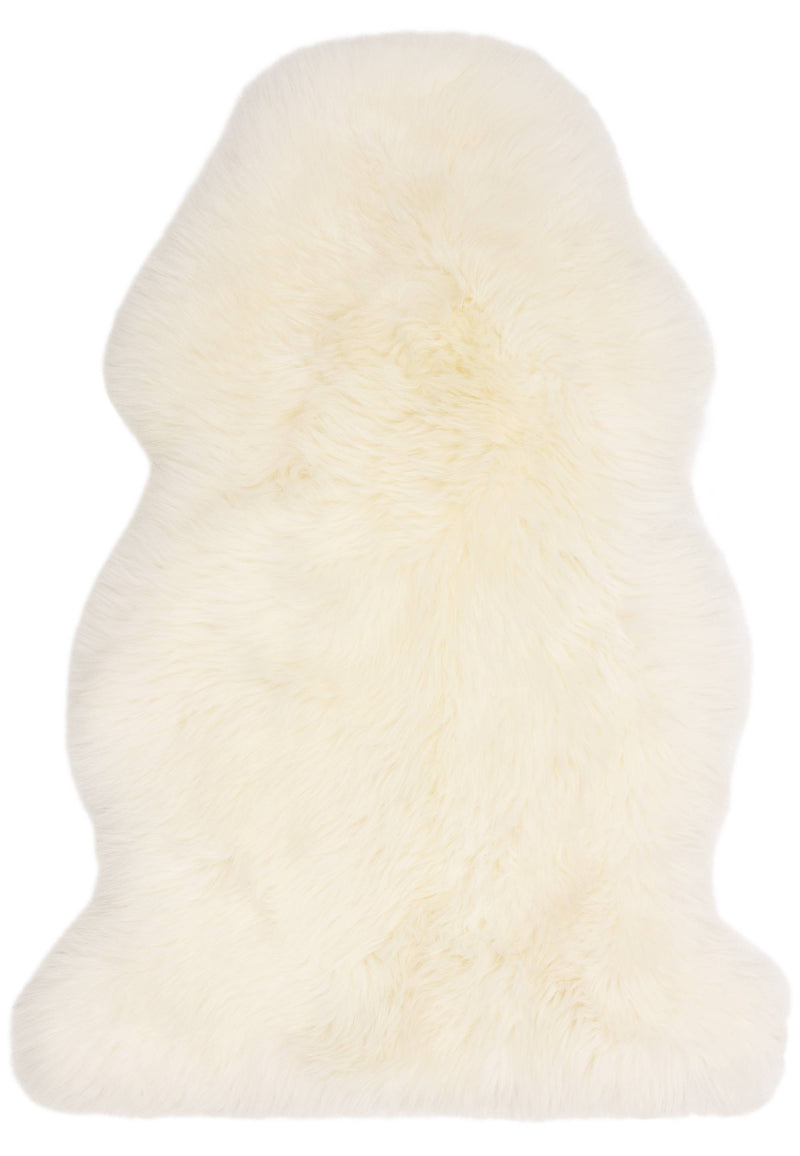 Atmacha Home & Living Rug Sheepskin White - Cream/White - Sheepskins/Furs Rug