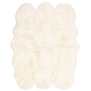 Atmacha Home & Living Rug Sheepskin White - Cream/White - Sheepskins/Furs Rug