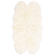 Atmacha Home & Living Rug Sheepskin White - Cream/White - Sheepskins/Furs Rug