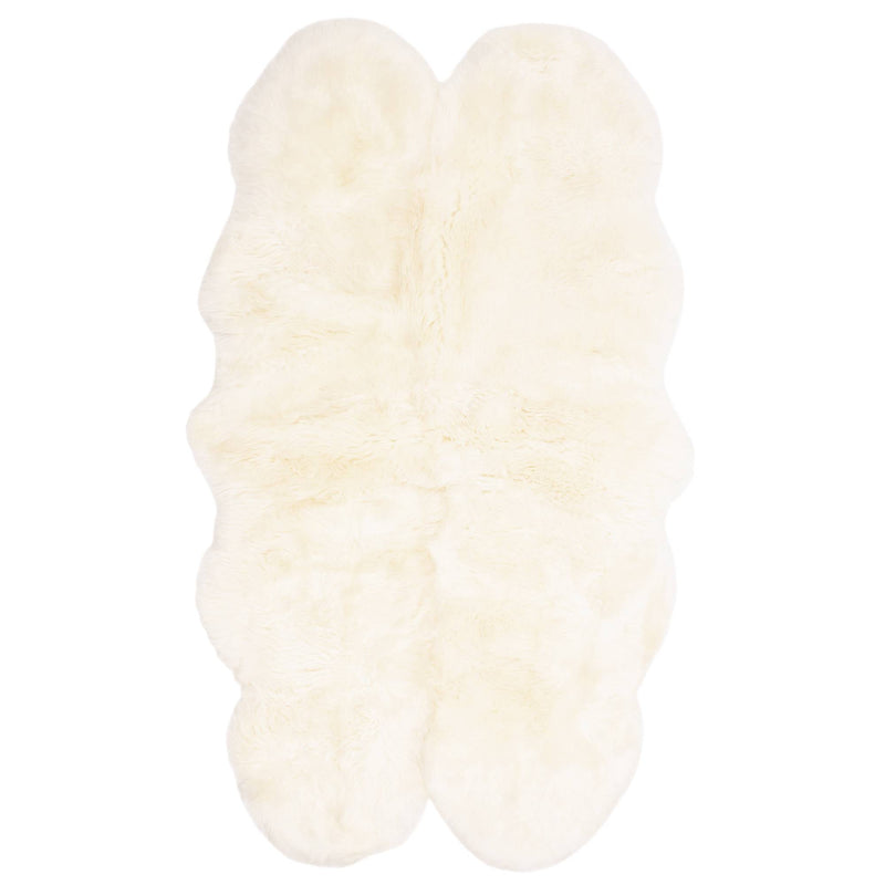 Atmacha Home & Living Rug Sheepskin White - Cream/White - Sheepskins/Furs Rug