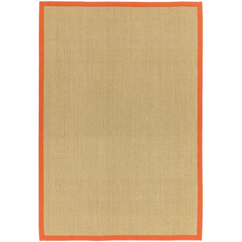 Atmacha Home & Living Rug Sisal Linen/Orange Natural Rug