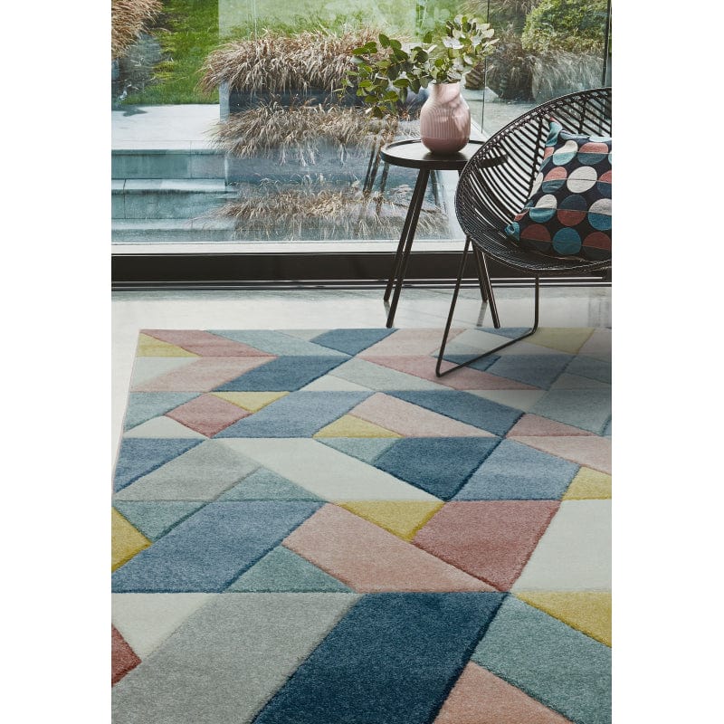 Atmacha Home & Living Rug Sketch SK02 Rhombus Multi Modern Rug