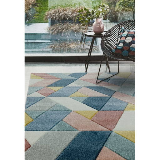 Atmacha Home & Living Rug Sketch SK02 Rhombus Multi Modern Rug