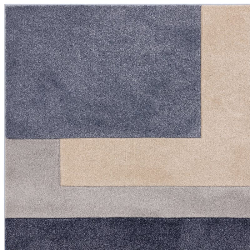 Atmacha Home & Living Rug Sketch SK13 Blocks Blue Modern Rug