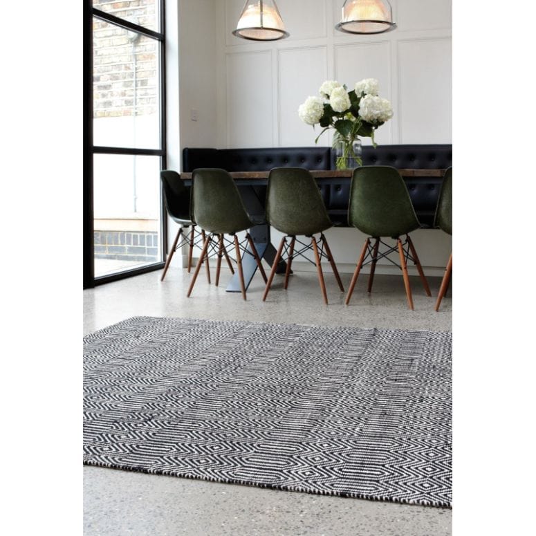 Atmacha Home & Living Rug Sloan Black nan Rug