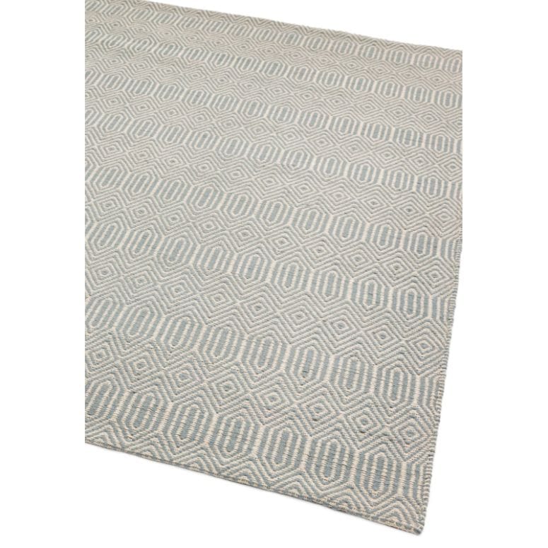 Atmacha Home & Living Rug Sloan Duck Egg Flatweave Rug