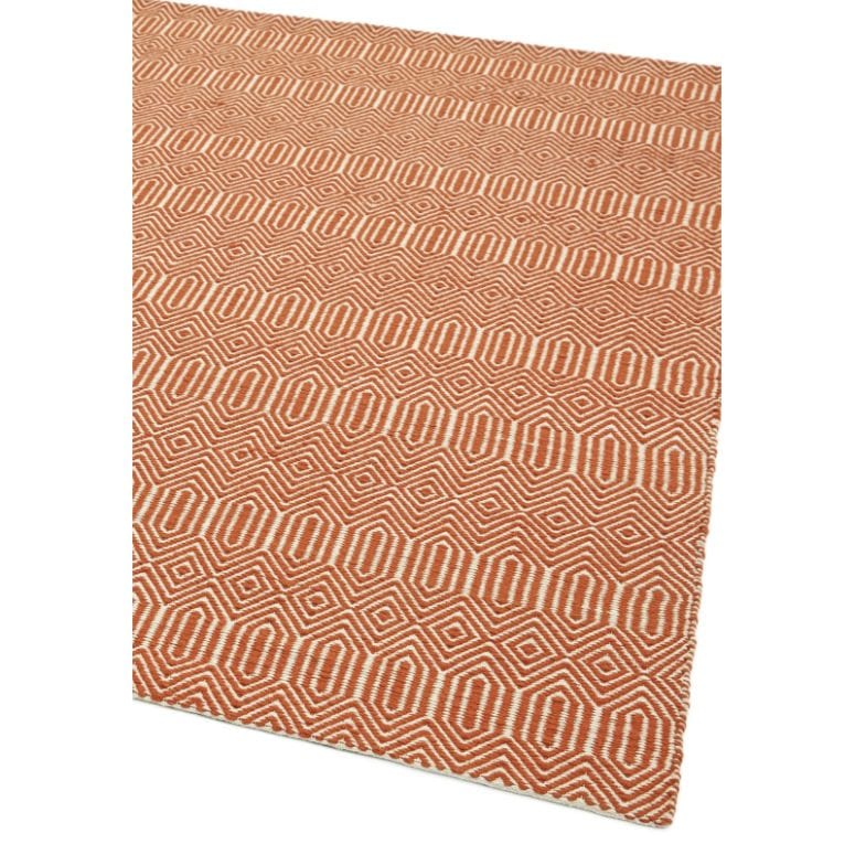 Atmacha Home & Living Rug Sloan Orange Flatweave Rug