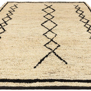 Atmacha Home & Living Rug Souk Bleach & Black - Beige/Natural - Flatweave Rug