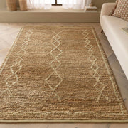 Atmacha Home & Living Rug Souk Natural & Blonde - Beige/Natural - Flatweave Rug