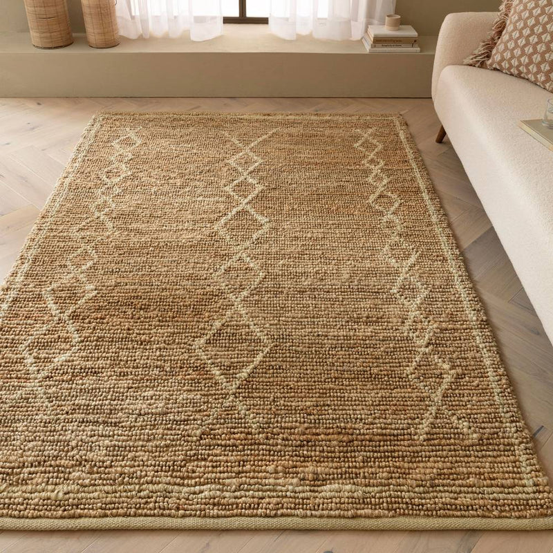 Atmacha Home & Living Rug Souk Natural & Blonde - Beige/Natural - Flatweave Rug
