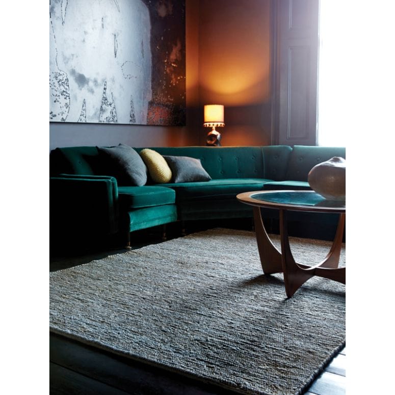 Atmacha Home & Living Rug Soumak Silver Natural Rug