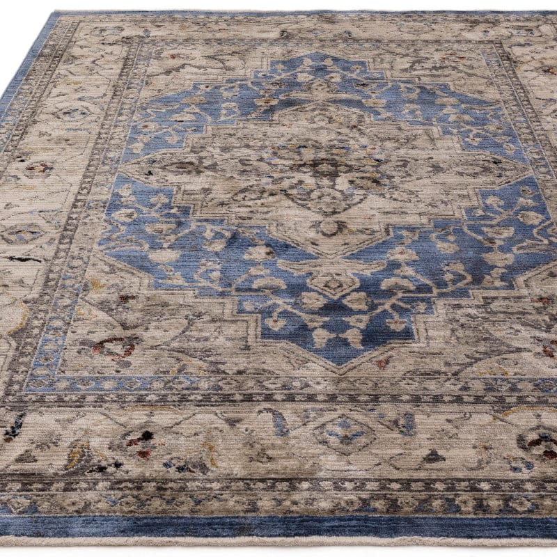 Atmacha Home & Living Rug Sovereign Blue Medallion Classic Rug