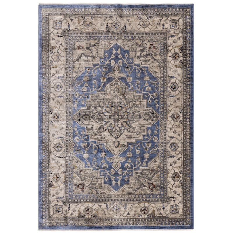 Atmacha Home & Living Rug Sovereign Blue Medallion Classic Rug