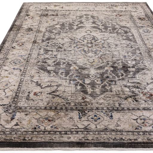 Atmacha Home & Living Rug Sovereign Charcoal Medallion Classic Rug