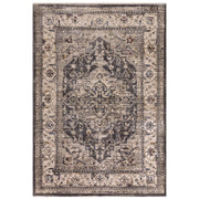 Atmacha Home & Living Rug Sovereign Charcoal Medallion Classic Rug