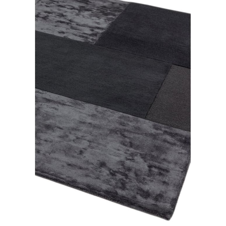 Atmacha Home & Living Rug Tate Charcoal Plain Rug