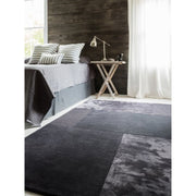 Atmacha Home & Living Rug Tate Charcoal Plain Rug