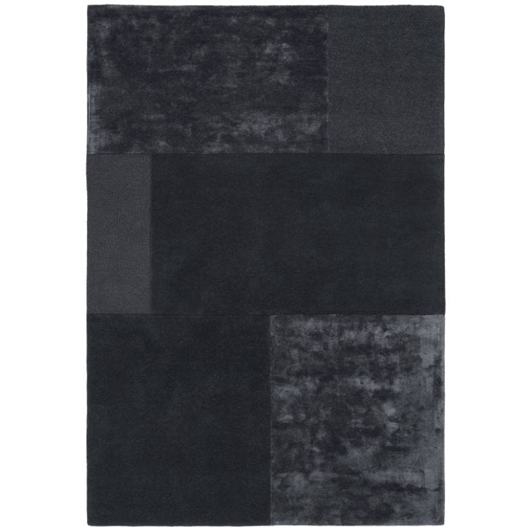 Atmacha Home & Living Rug Tate Charcoal Plain Rug
