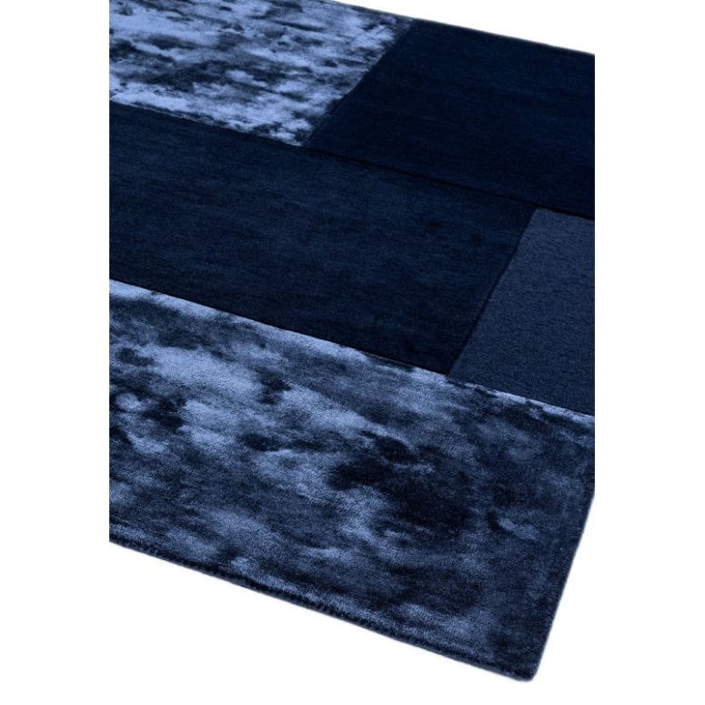 Atmacha Home & Living Rug Tate Navy Plain Rug