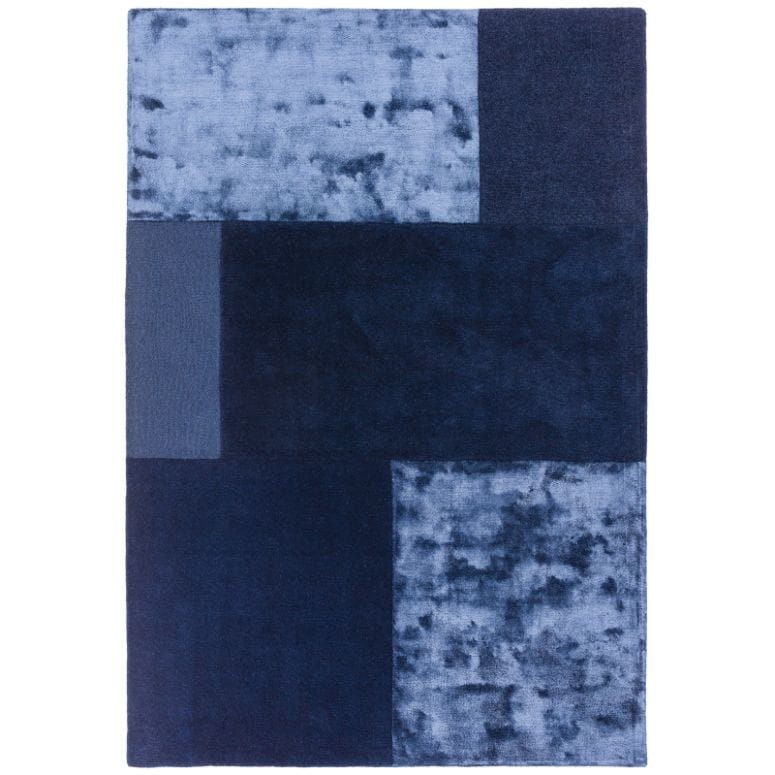 Atmacha Home & Living Rug Tate Navy Plain Rug