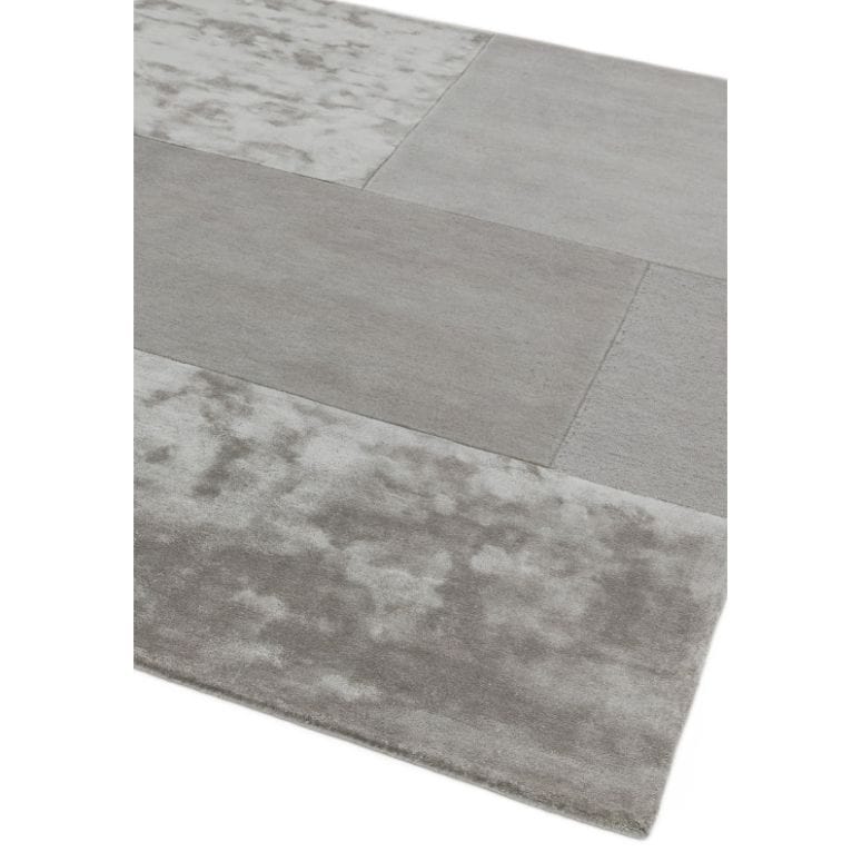 Atmacha Home & Living Rug Tate Silver Plain Rug