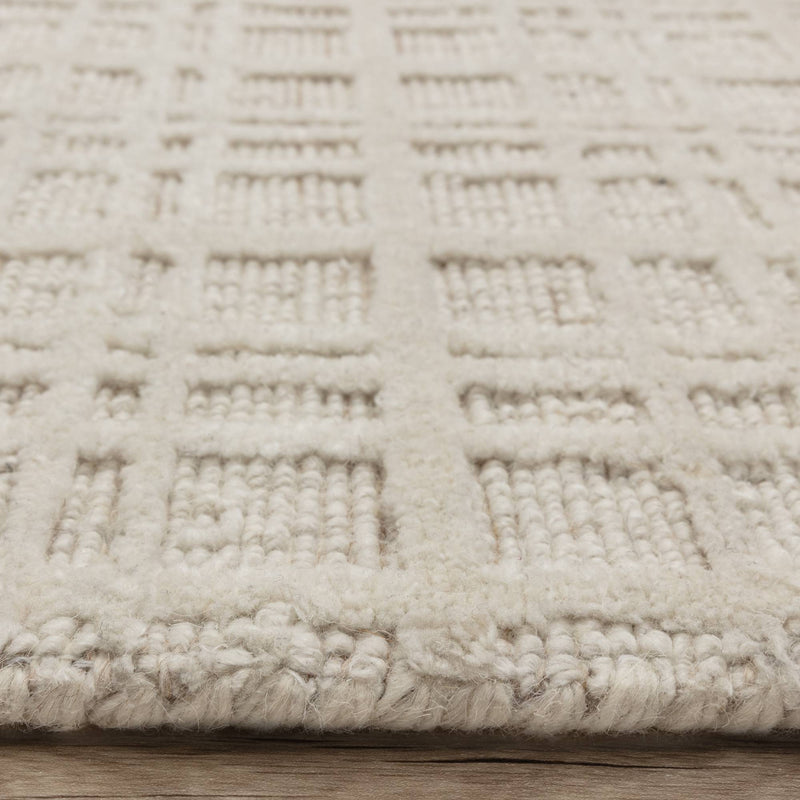 Atmacha Home & Living Rug Thatch Ecru - Cream/White Rug