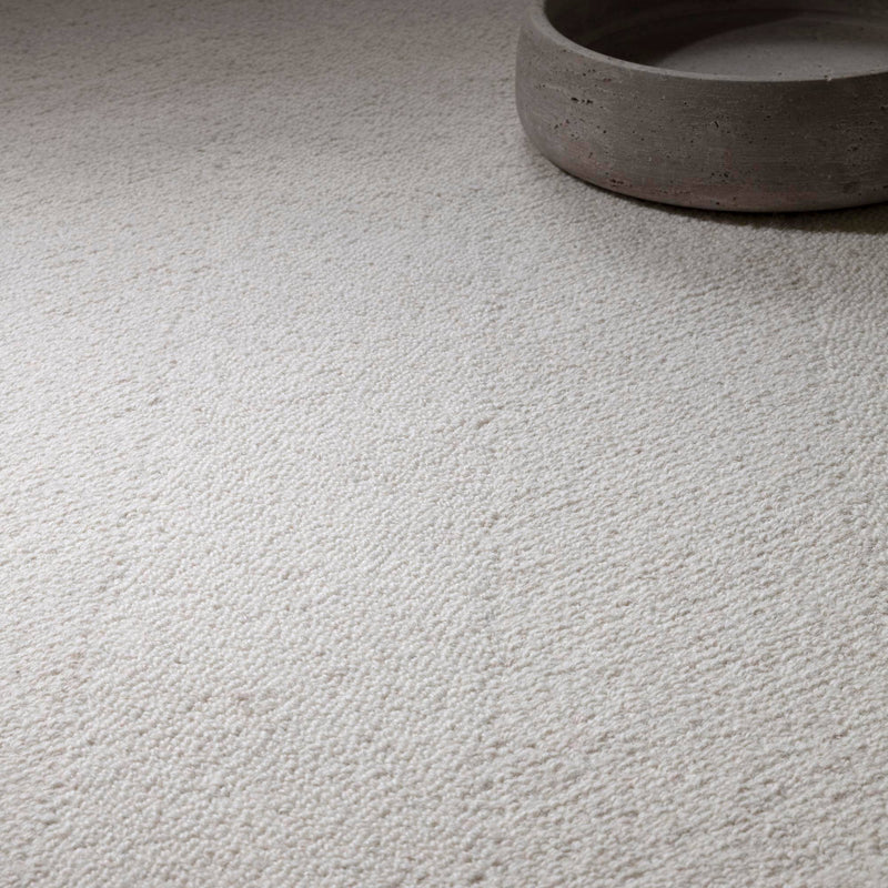 Atmacha Home & Living Rug Theodore Chevron Ivory - Cream/White - Plain Rug
