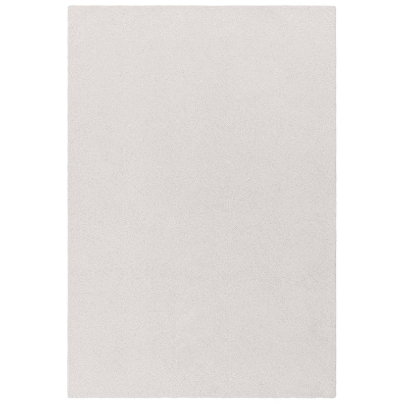 Atmacha Home & Living Rug Theodore Chevron Ivory - Cream/White - Plain Rug