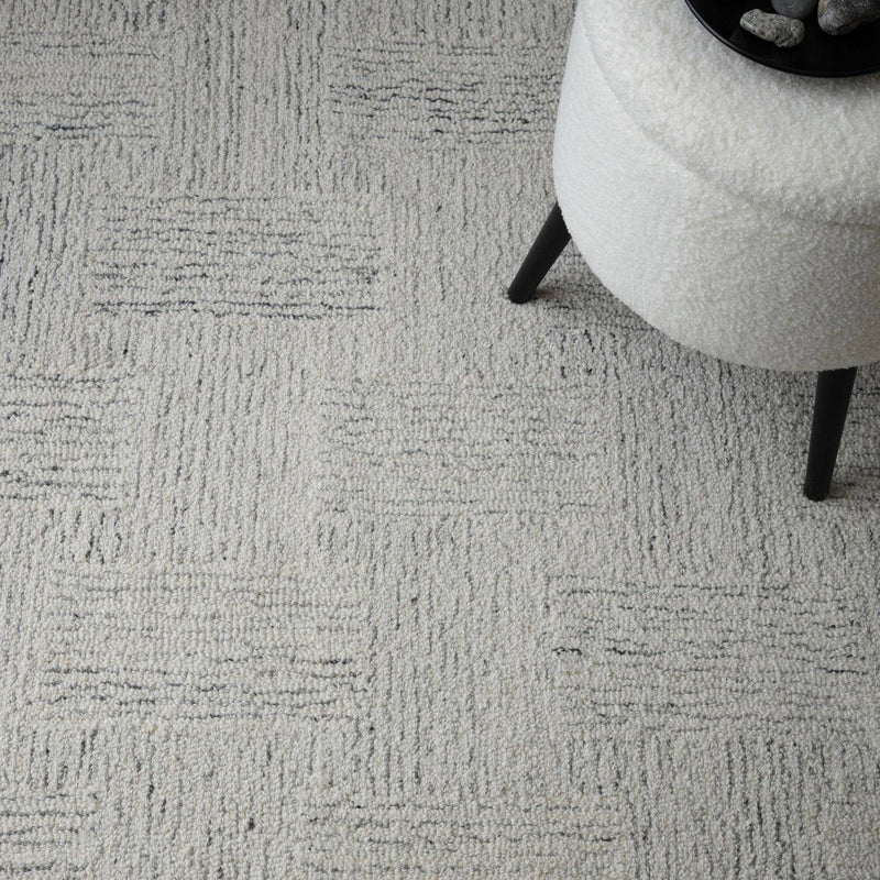 Atmacha Home & Living Rug Theodore Chevron Sand - Beige/Natural - Plain Rug
