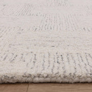Atmacha Home & Living Rug Theodore Chevron Sand - Beige/Natural - Plain Rug