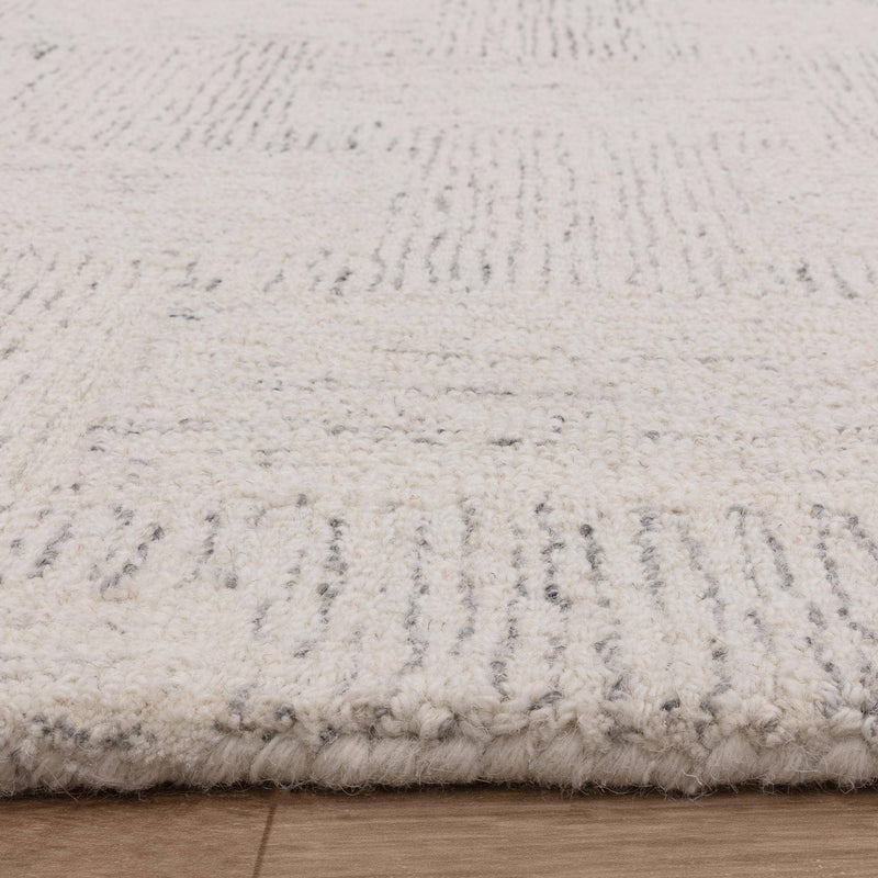 Atmacha Home & Living Rug Theodore Chevron Sand - Beige/Natural - Plain Rug