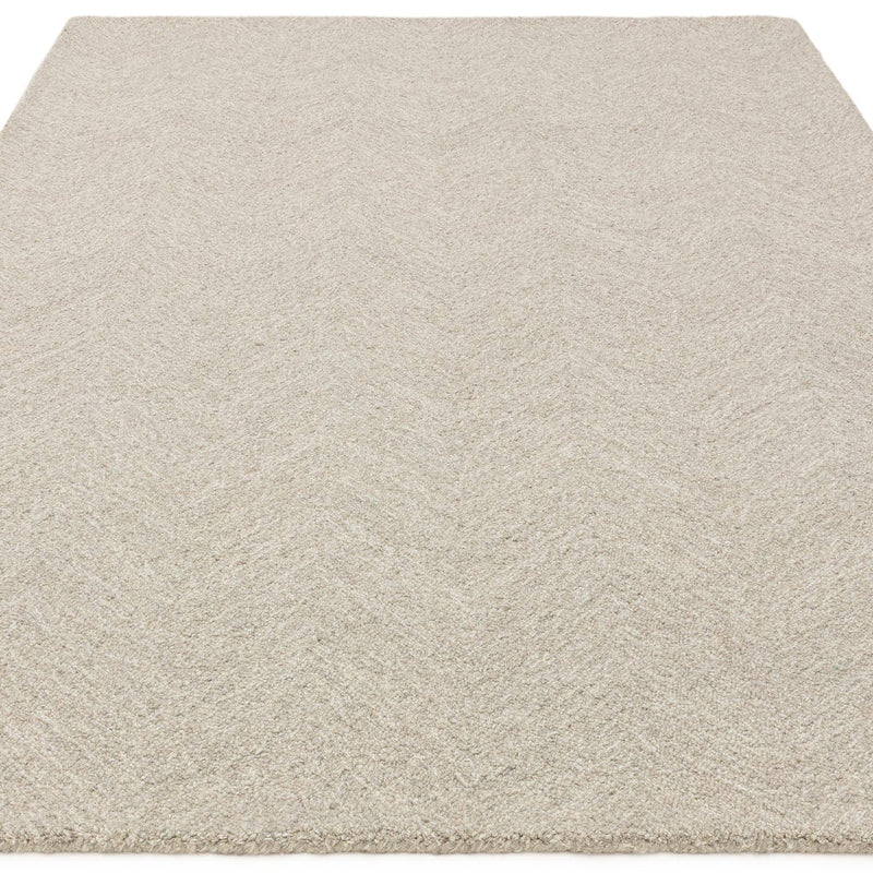 Atmacha Home & Living Rug Theodore Hatch White & Black - Monochrome - Plain Rug