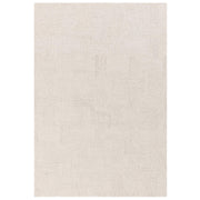 Atmacha Home & Living Rug Theodore Hatch White & Sand - Beige/Natural - Plain Rug