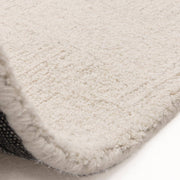 Atmacha Home & Living Rug Theodore Hatch White & Sand - Beige/Natural - Plain Rug