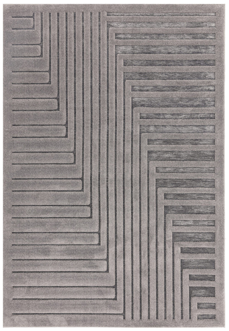 Atmacha Home & Living Rug Valley Charcoal Connection Modern Rug