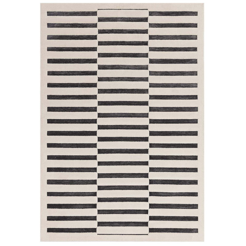 Atmacha Home & Living Rug Valley Charcoal/Ivory Build - Monochrome - Modern Rug