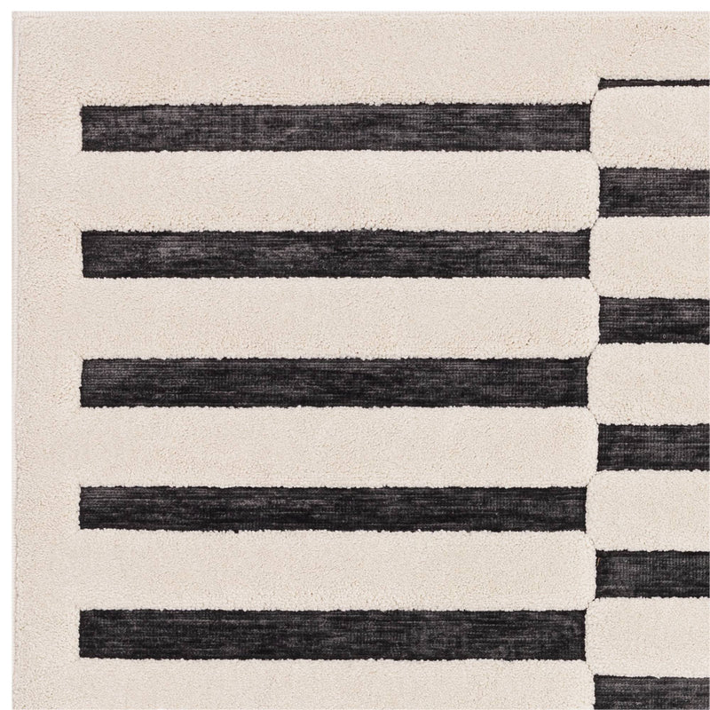 Atmacha Home & Living Rug Valley Charcoal/Ivory Build - Monochrome - Modern Rug