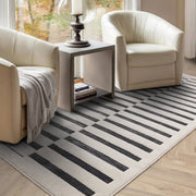 Atmacha Home & Living Rug Valley Charcoal/Ivory Build - Monochrome - Modern Rug