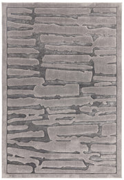 Atmacha Home & Living Rug Valley Charcoal Path Modern Rug