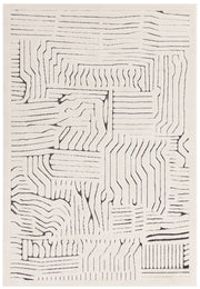 Atmacha Home & Living Rug Valley Ivory/Charcoal Route Modern Rug