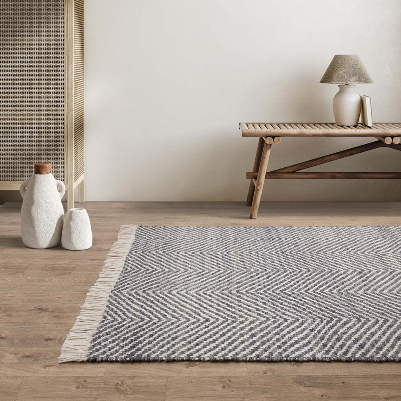 Atmacha Home & Living Rug Vigo Grey Boho Rug