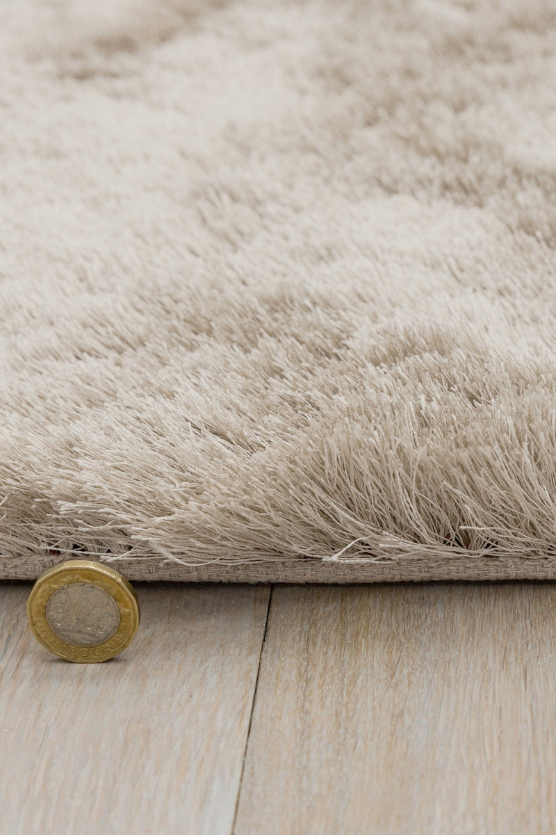 Atmacha Home & Living Rug Whisper Champagne Shaggy Rug