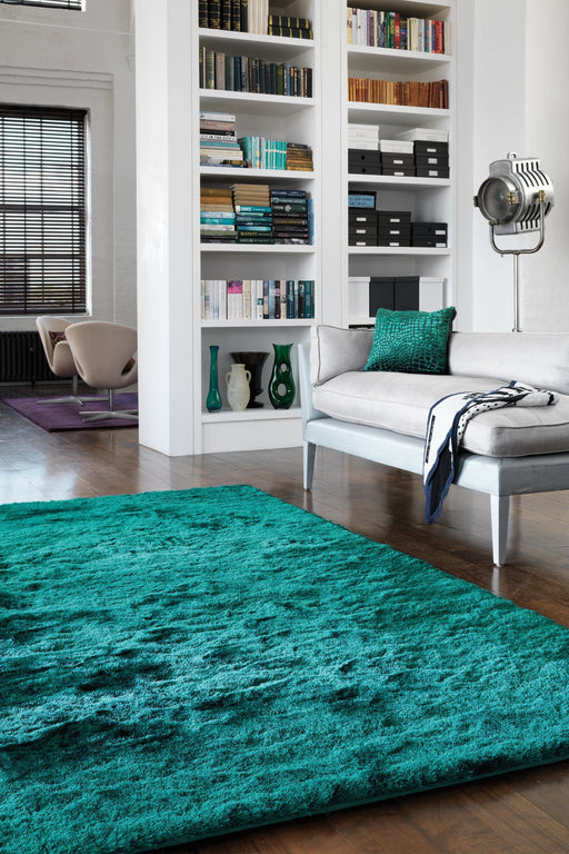 Atmacha Home & Living Rug Whisper Dark Teal Shaggy Rug