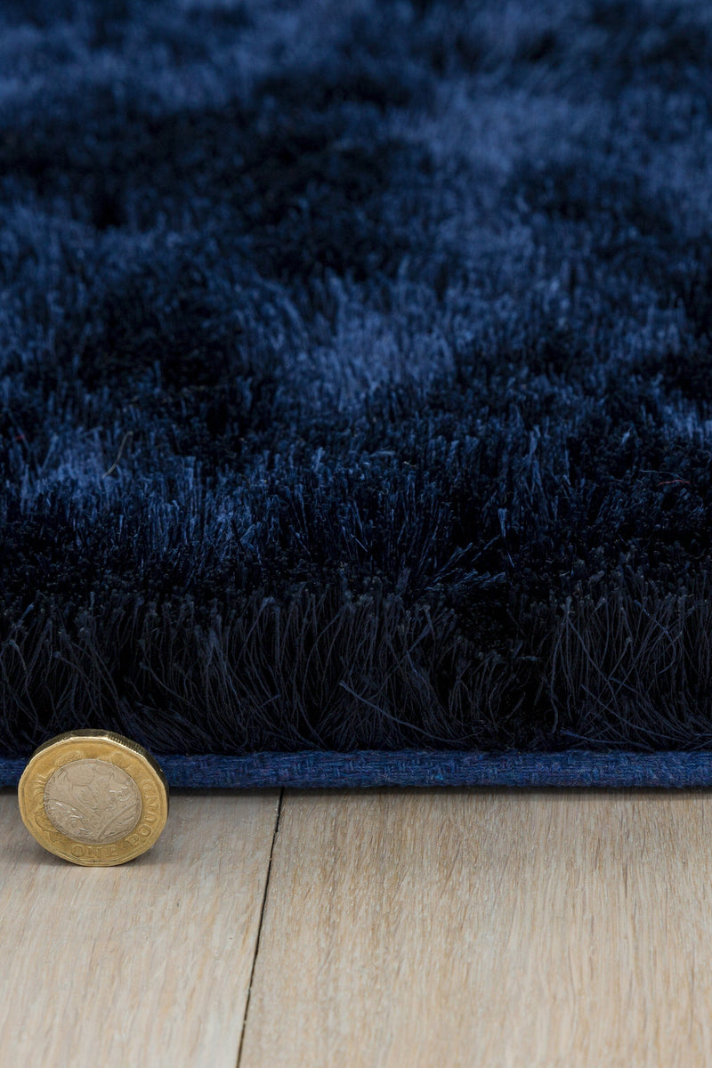 Atmacha Home & Living Rug Whisper Navy Blue Shaggy Rug