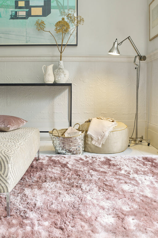 Atmacha Home & Living Rug Whisper Pink Shaggy Rug