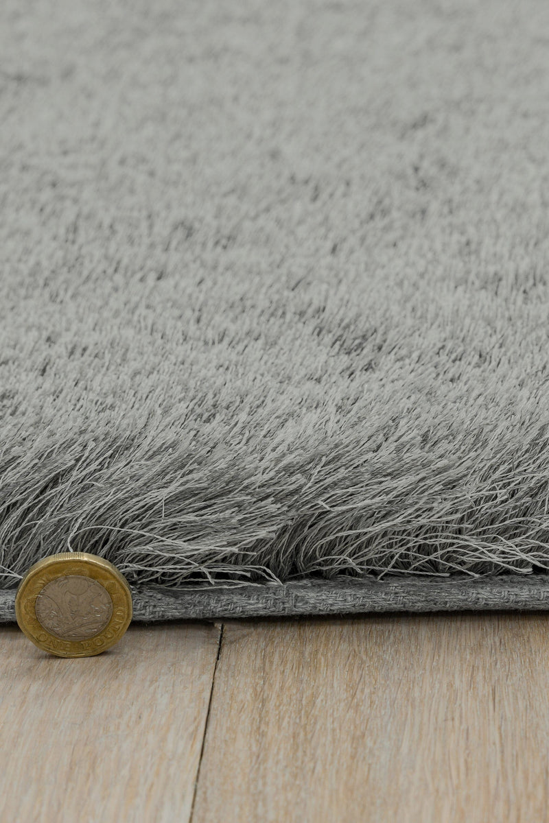 Atmacha Home & Living Rug Whisper Tungsten Shaggy Rug