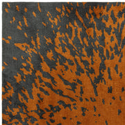 Atmacha Home & Living Rug Wilder Splash Spice Rug – Contemporary Orange & Charcoal Rug
