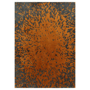 Atmacha Home & Living Rug Wilder Splash Spice Rug – Contemporary Orange & Charcoal Rug