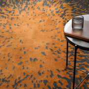 Atmacha Home & Living Rug Wilder Splash Spice Rug – Contemporary Orange & Charcoal Rug