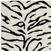 Atmacha Home & Living Rug Wilder Tiger Mono Rug – Contemporary Black & Grey Animal Print Rug